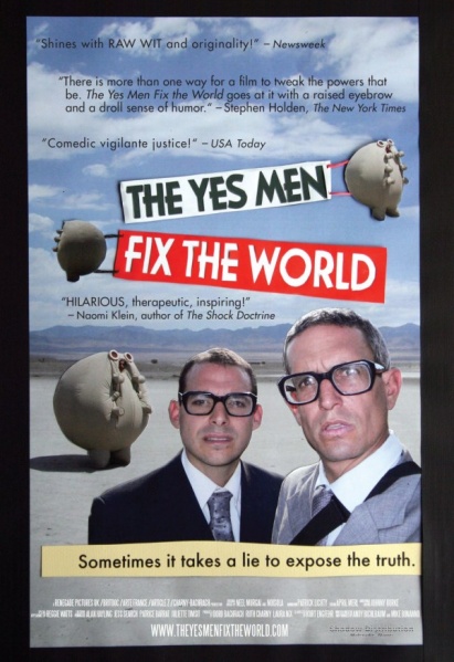 Файл:The Yes Men Fix the World 2009 movie.jpg